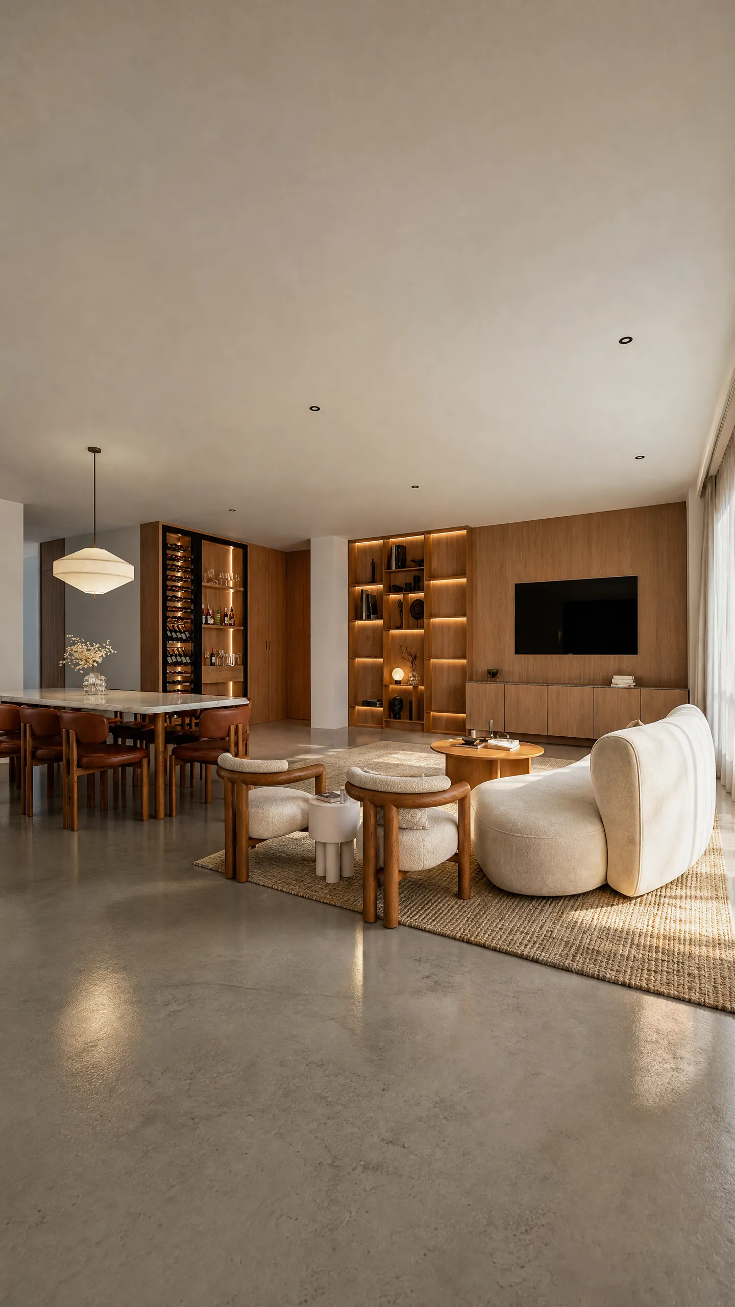 Sala contemporánea de Soho Living